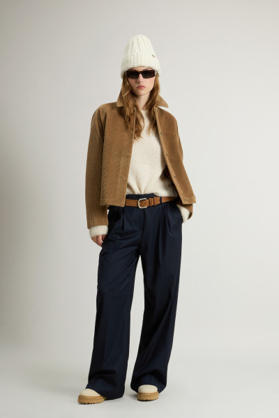 KOŠILE WOOLRICH CORDUROY OVERSHIRT - Fotografie č. 2