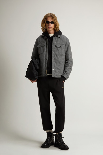 BUNDA WOOLRICH WOOL CHECK ALASKAN SHIRT JACKET - Fotografie č. 2