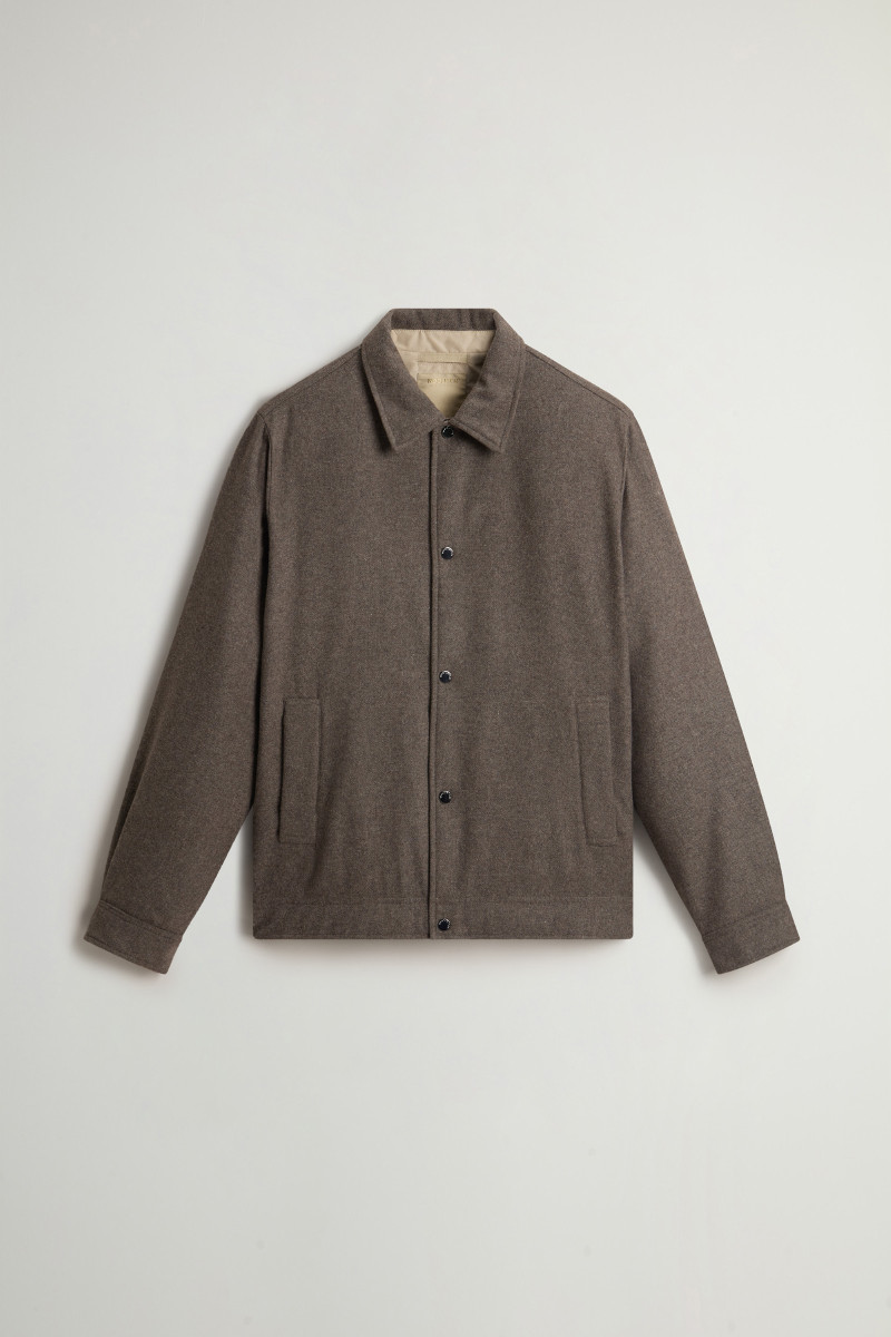 Bunda Woolrich Wool Keating Shirt Jacket Falcon
