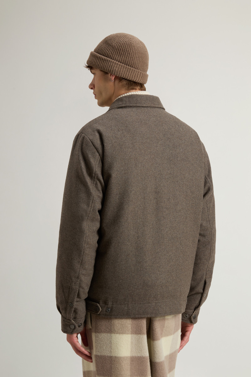 Bunda Woolrich Wool Keating Shirt Jacket Falcon