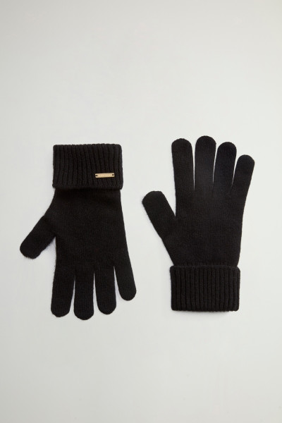 KESZTYŰ WOOLRICH PURE CASHMERE RIBBED GLOVES - Kép 1