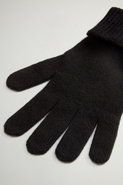 KESZTYŰ WOOLRICH PURE CASHMERE RIBBED GLOVES - Kép 2