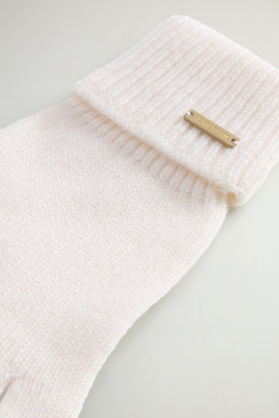 KESZTYŰ WOOLRICH PURE CASHMERE RIBBED GLOVES - Kép 3