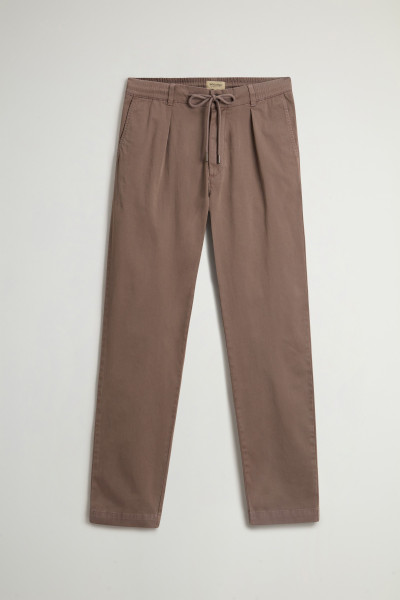 NADRÁG WOOLRICH COTTON TWILL MILTON PANT - Kép 3