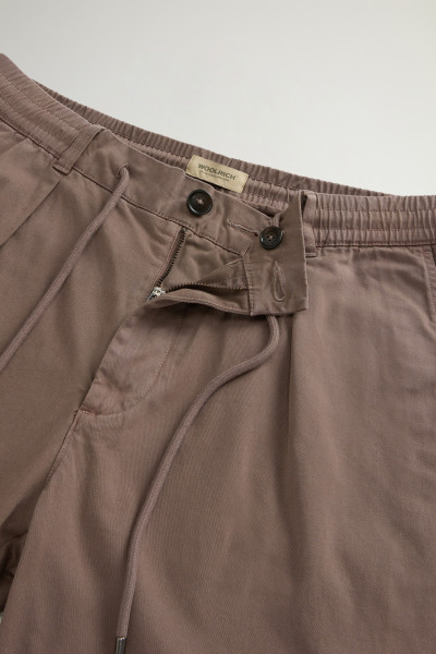NADRÁG WOOLRICH COTTON TWILL MILTON PANT - Kép 4