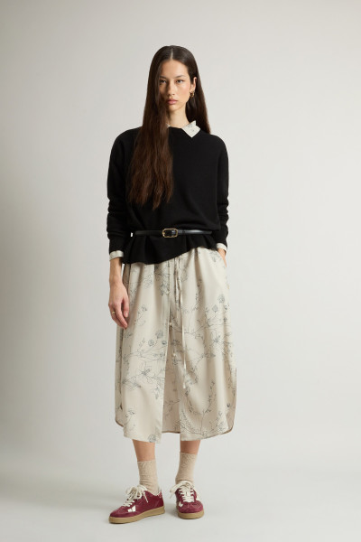 PULÓVER WOOLRICH COMFORT WOOL CASH CREWNECK - Kép 2