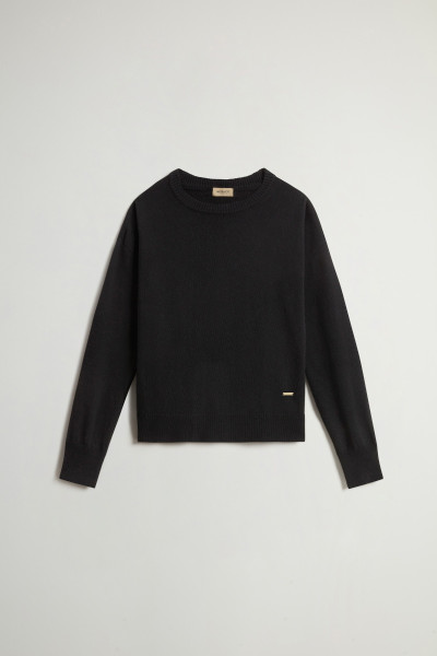 PULÓVER WOOLRICH COMFORT WOOL CASH CREWNECK - Kép 5