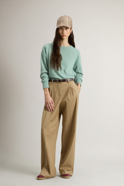 PULÓVER WOOLRICH COMFORT WOOL CASH CREWNECK - Kép 2