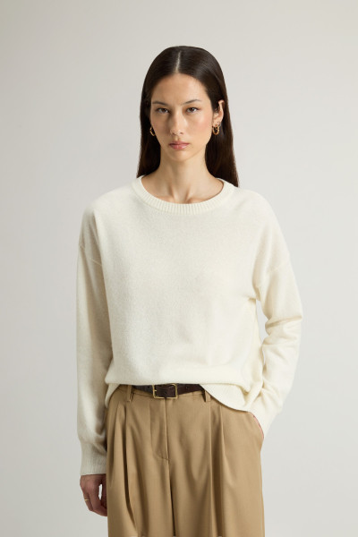 PULÓVER WOOLRICH COMFORT WOOL CASH CREWNECK - Kép 1