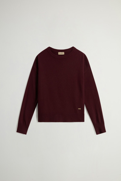 PULÓVER WOOLRICH COMFORT WOOL CASH CREWNECK - Kép 5