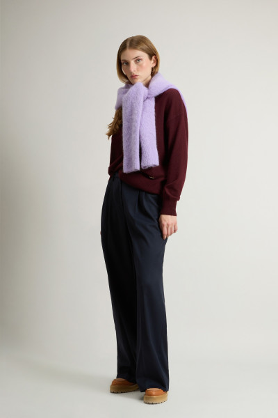 PULÓVER WOOLRICH COMFORT WOOL CASH CREWNECK - Kép 2
