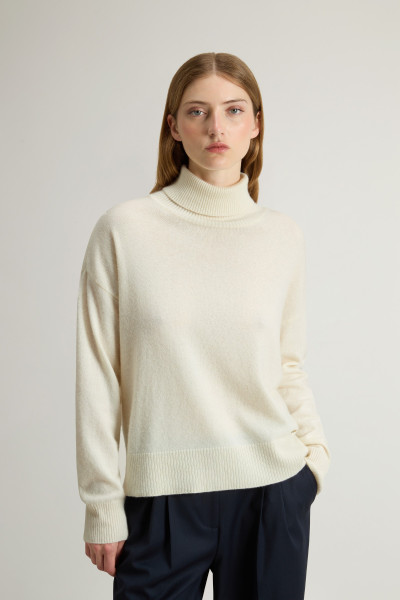 GARBÓ WOOLRICH COMFORT WOOL CASH TURTLENECK - Kép 1
