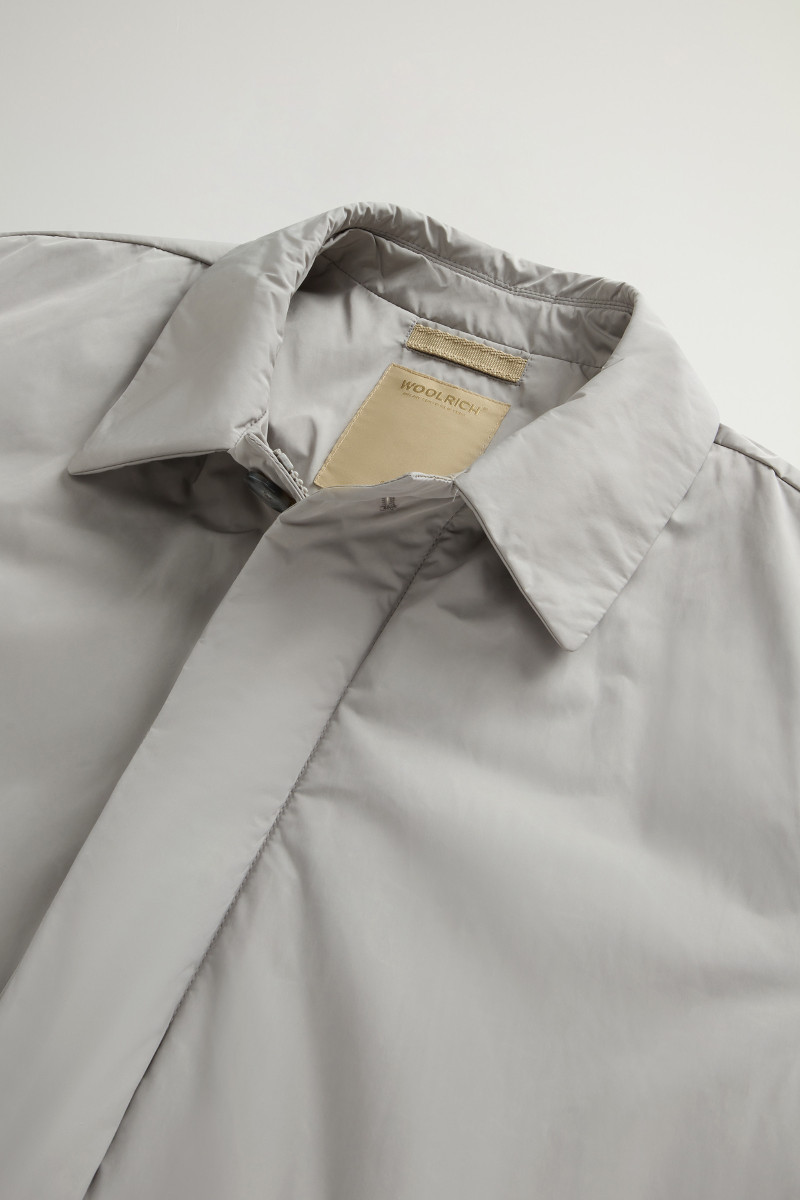 Kabát Woolrich Peached Urban Touch Coat Off Taupe