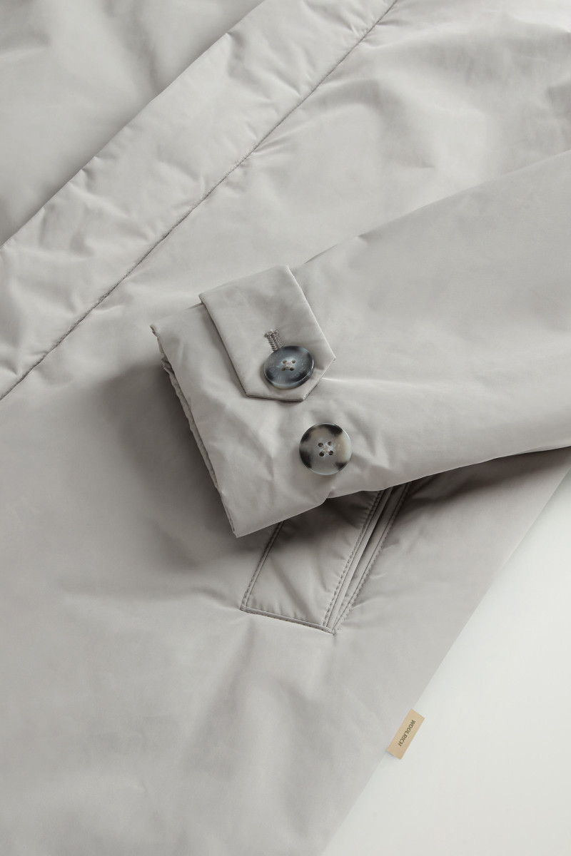 Kabát Woolrich Peached Urban Touch Coat Off Taupe