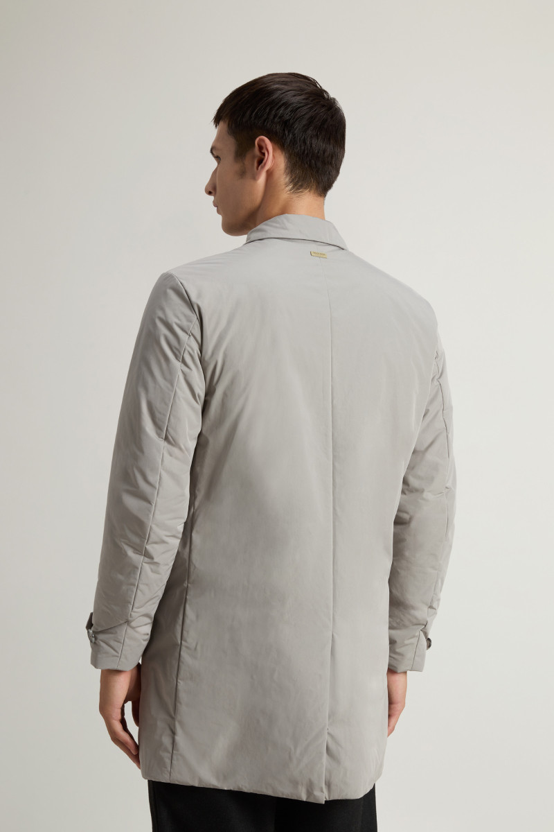 Kabát Woolrich Peached Urban Touch Coat Off Taupe