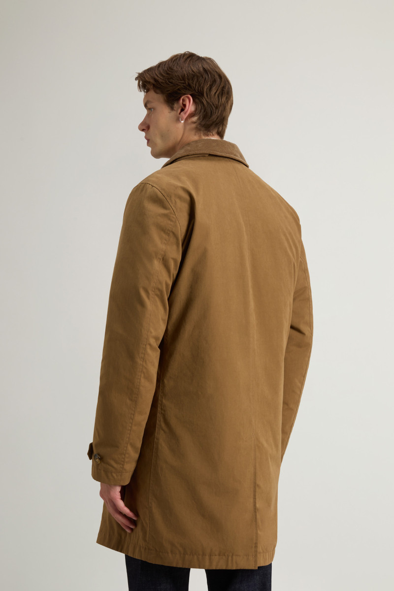 Kabát Woolrich Mountain Cloth 2In1 Lamar Coat Coffee