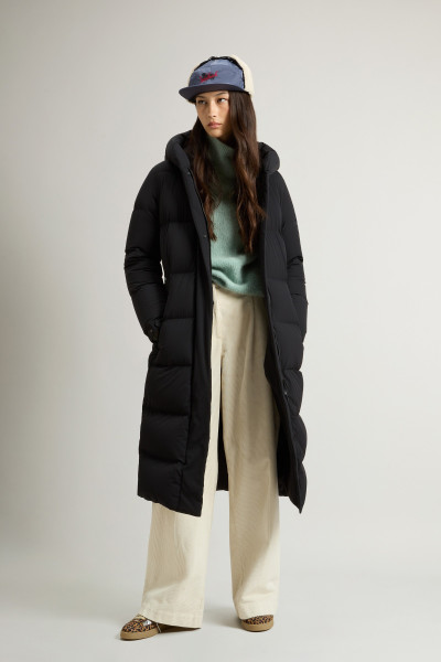KABÁT WOOLRICH CLOUD MADISON LONG COAT - Fotografie č. 2