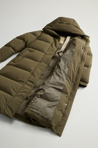 KABÁT WOOLRICH CLOUD MADISON LONG COAT - Fotografie č. 8