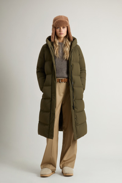 KABÁT WOOLRICH CLOUD MADISON LONG COAT - Fotografie č. 2