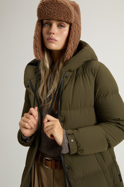 KABÁT WOOLRICH CLOUD MADISON LONG COAT - Fotografie č. 4