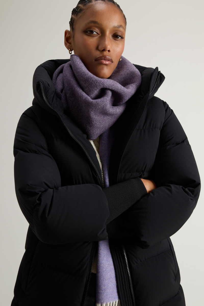 Kabát Woolrich Cloud Madison Coat Black
