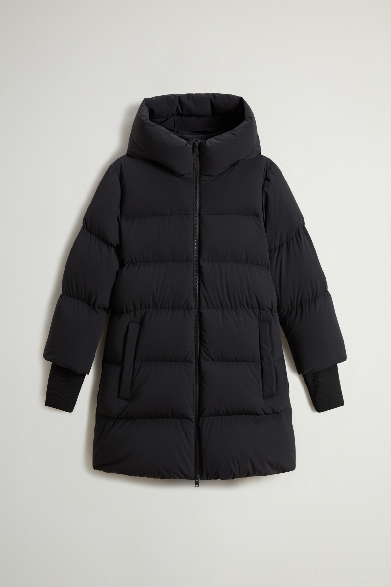 Kabát Woolrich Cloud Madison Coat Black