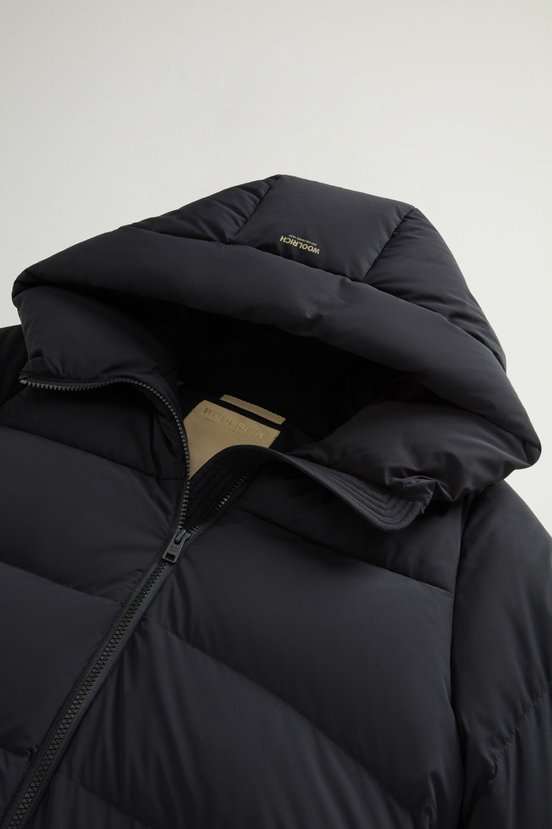Kabát Woolrich Cloud Madison Coat Black