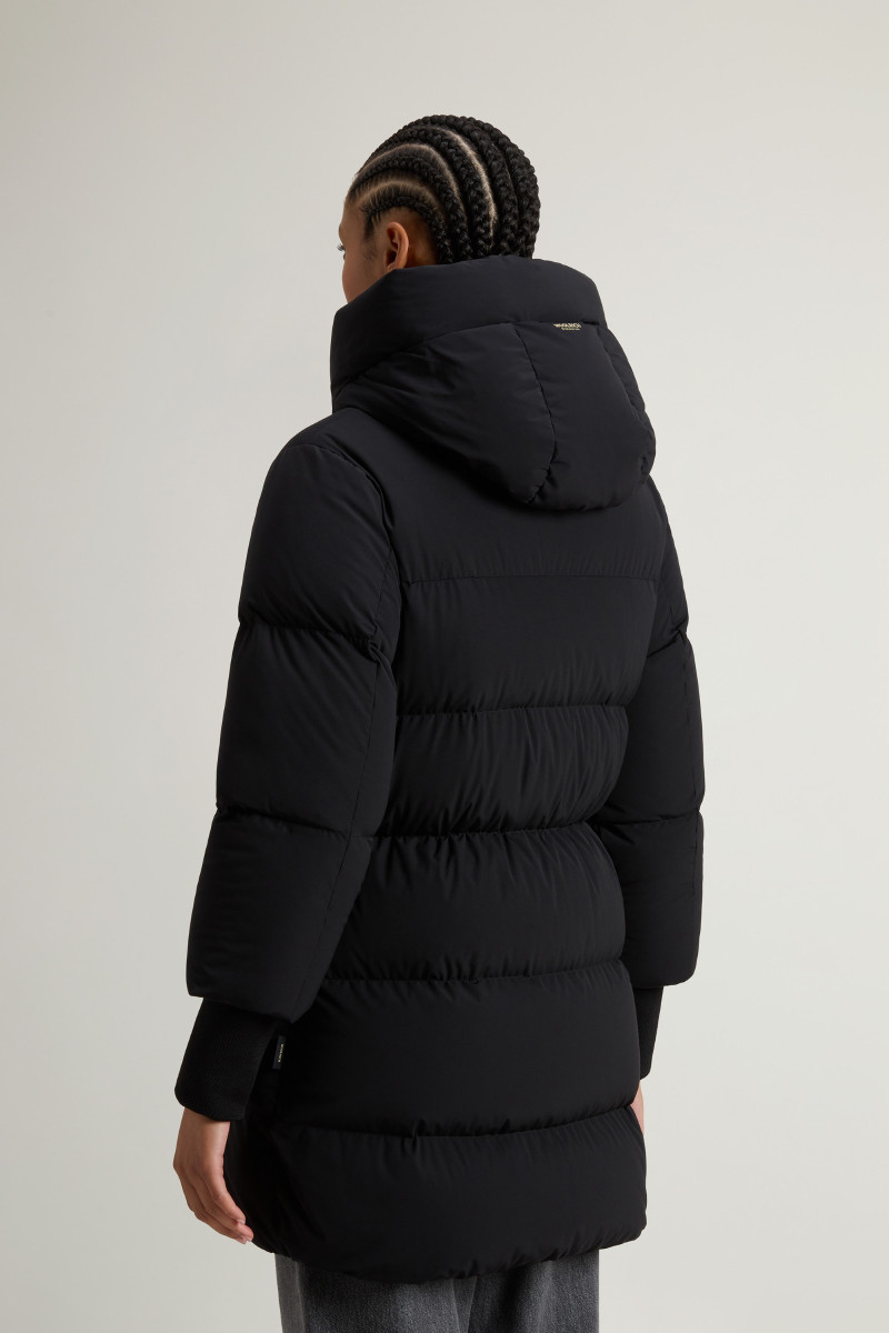 Kabát Woolrich Cloud Madison Coat Black