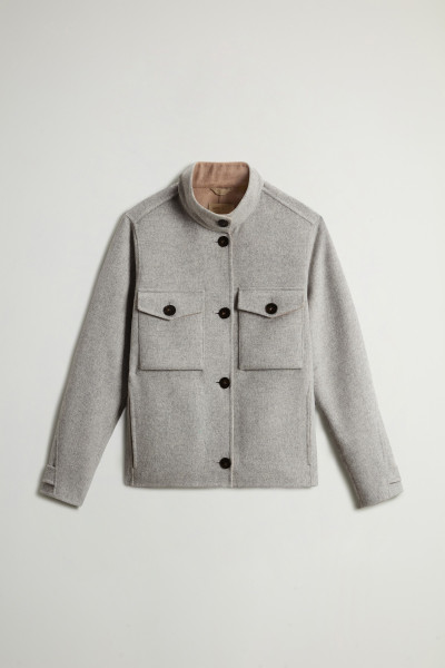 BUNDA WOOLRICH DOUBLE WOOL JACKET - Fotografie č. 5
