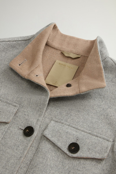 BUNDA WOOLRICH DOUBLE WOOL JACKET - Fotografie č. 6