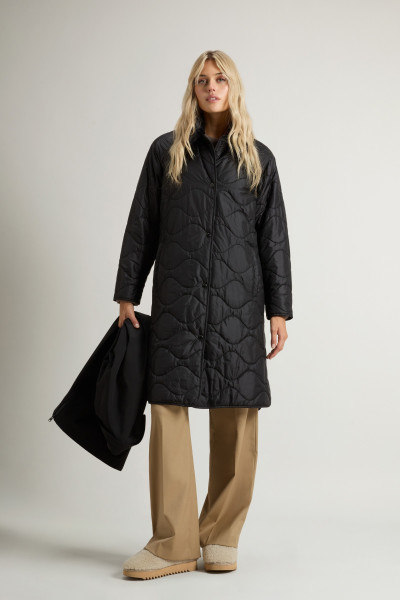KABÁT WOOLRICH ALL WEATHER COAT 3IN1 - Fotografie č. 4