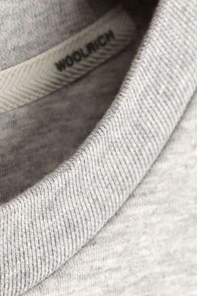 MELEGÍTŐ FELSŐ WOOLRICH LOGO INTERLOCK CREWNECK - Kép 3
