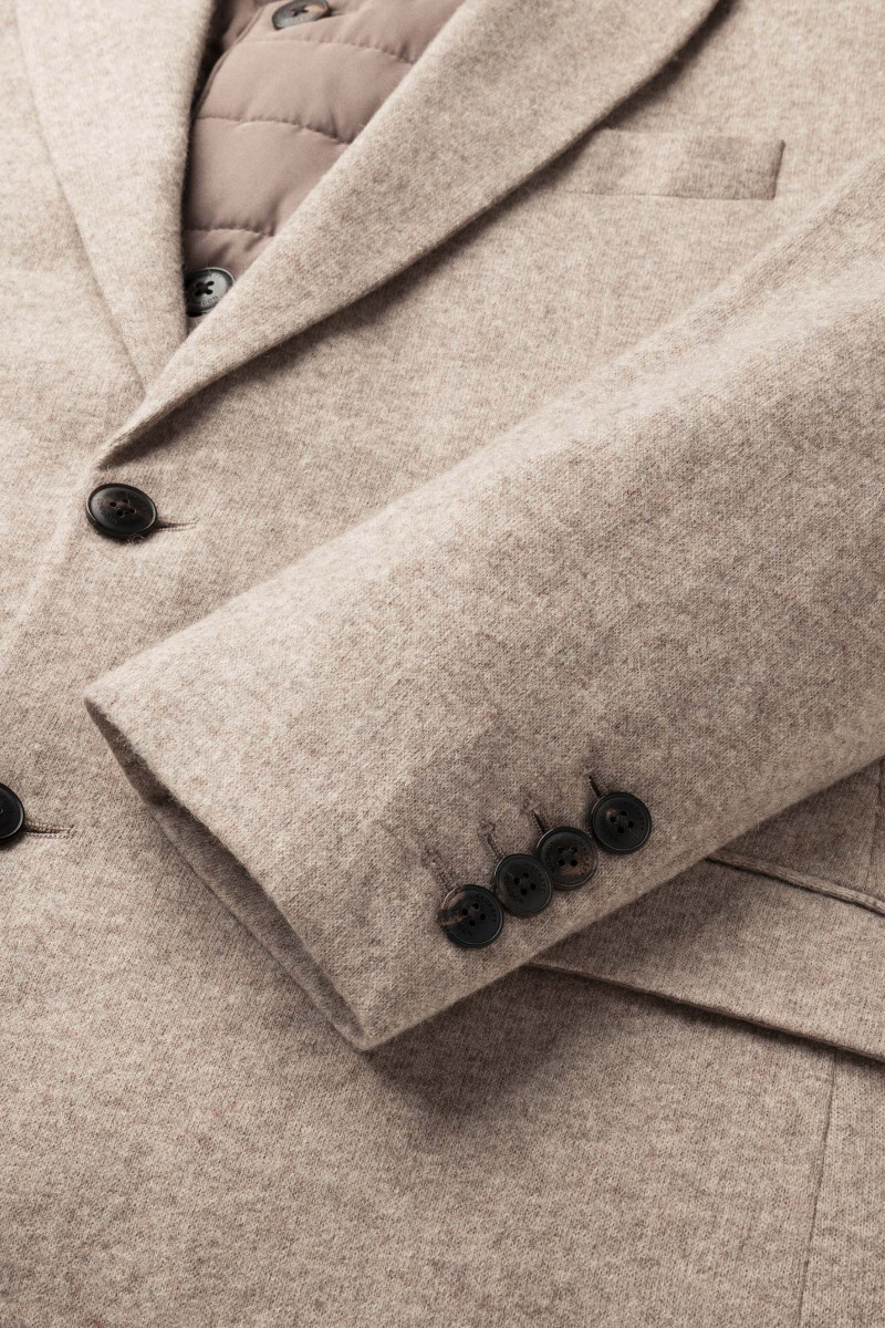 Sako Hackett London 3 In 1 Melange Taupe Beige