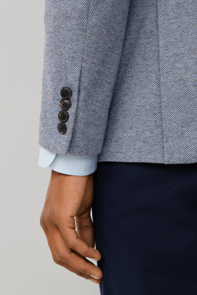 SAKO Hackett London BLUE HBONE KNIT CC - Fotografia č. 6