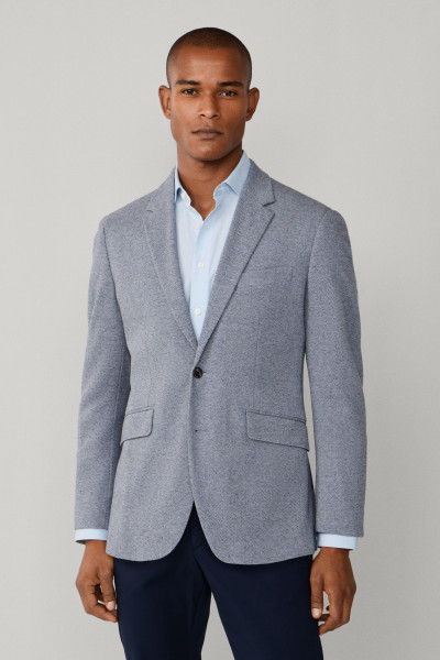 SAKO Hackett London BLUE HBONE KNIT CC - Fotografia č. 1
