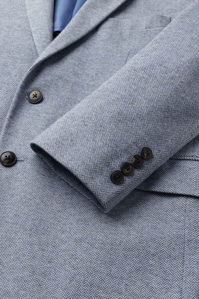 SAKO Hackett London BLUE HBONE KNIT CC - Fotografia č. 5