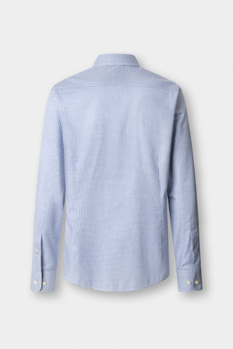 Košeľa Hackett London Lw Flannel Check Blue