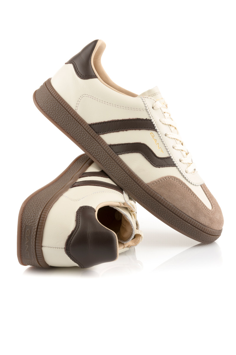 E-shop TENISKY GANT CUZIMA OFF WHITE/BROWN