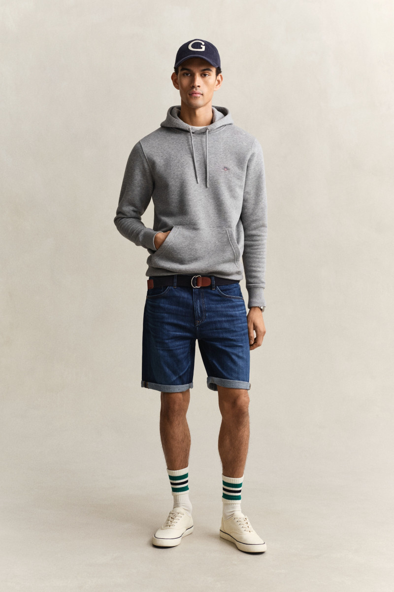 ŠORTKY GANT REG JEANS SHORTS MID BLUE WORN IN