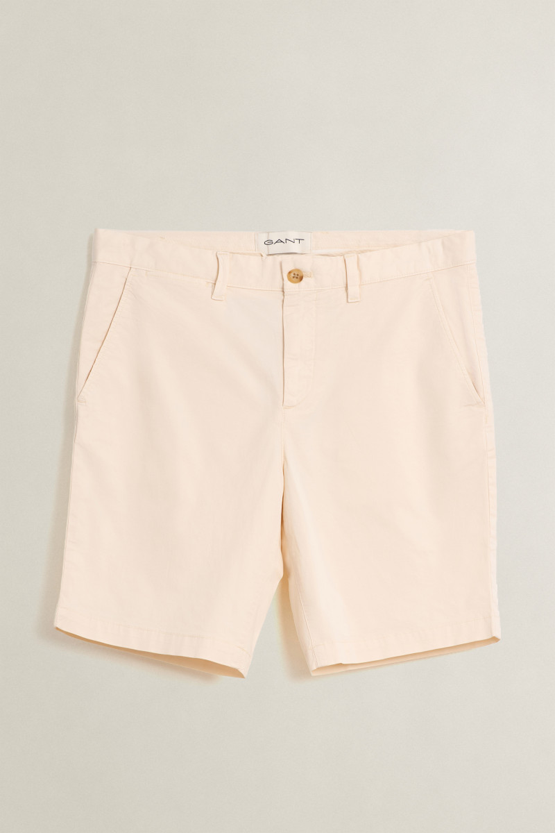E-shop ŠORTKY GANT REG SUNFADED CHINO SHORTS CREAM