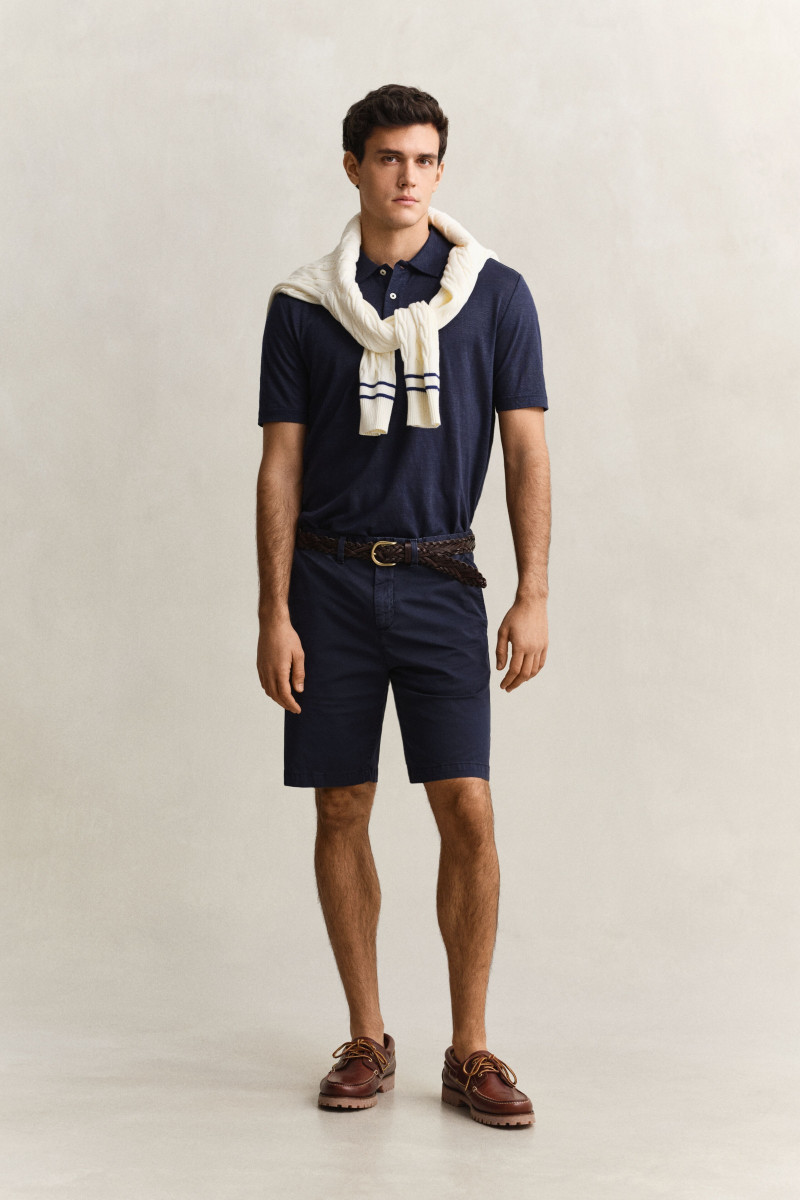 ŠORTKY GANT REG SUNFADED CHINO SHORTS EVENING BLUE
