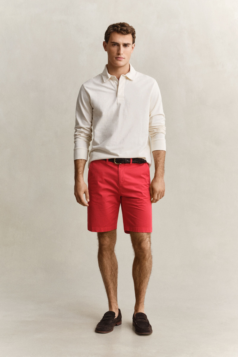 E-shop ŠORTKY GANT REG SUNFADED CHINO SHORTS ROSE RED