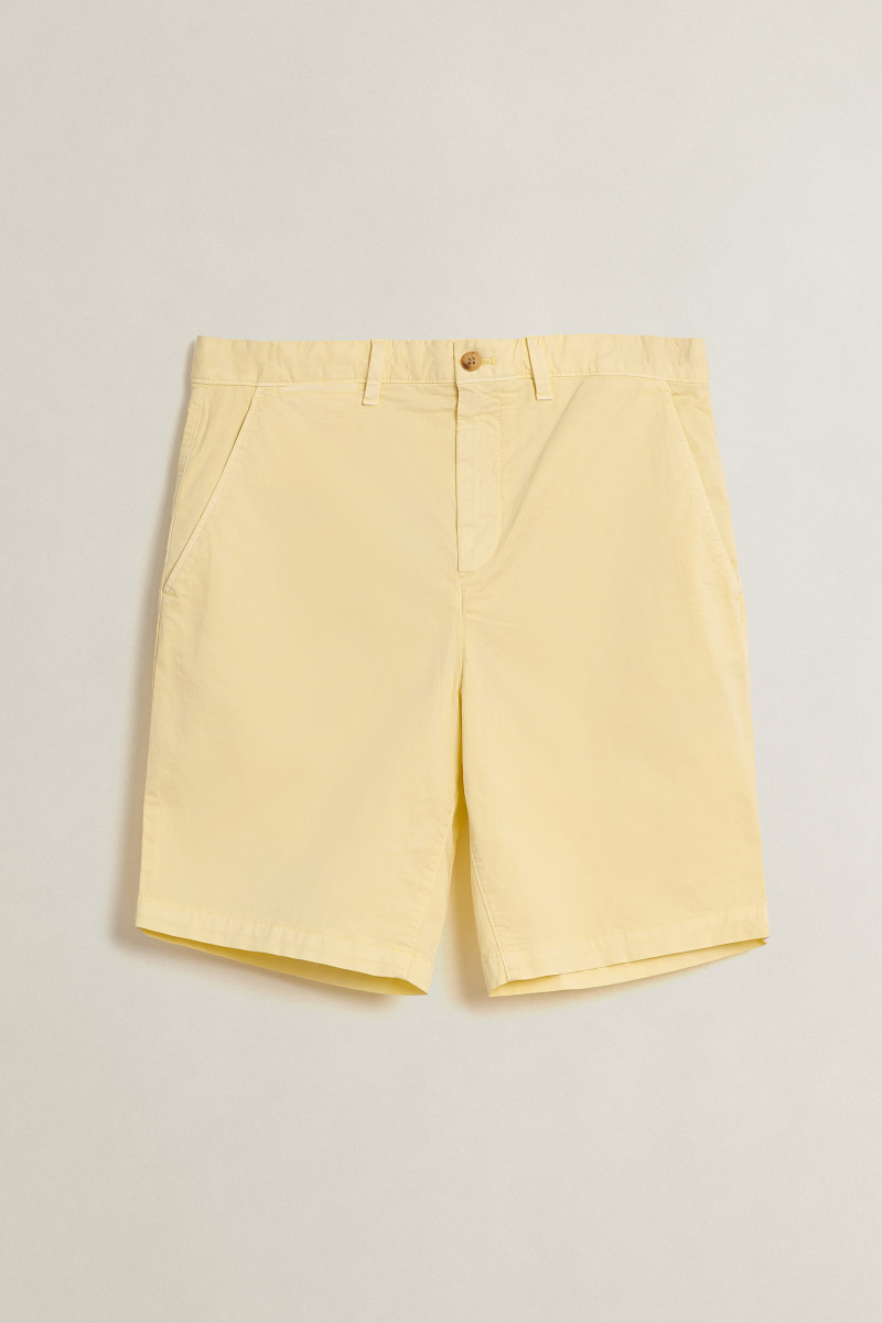 E-shop ŠORTKY GANT REG SUNFADED CHINO SHORTS VANILLA YELLOW