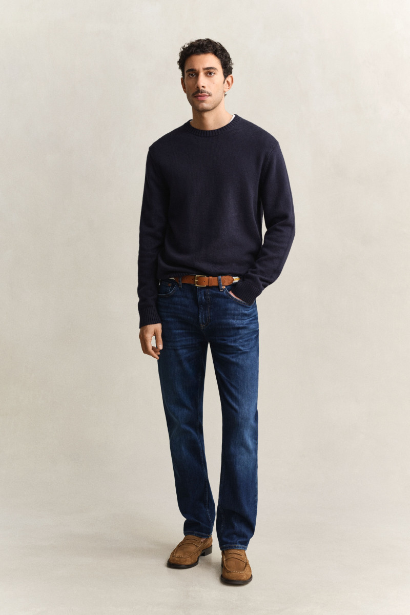 E-shop DŽÍNY GANT REG JEANS MID BLUE WORN IN