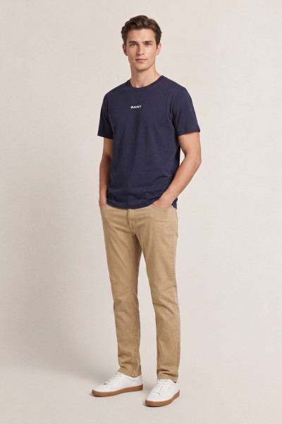FARMER GANT SLIM COTTON / LINEN JEANS - Kép 1