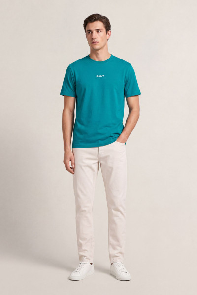 FARMER GANT SLIM COTTON / LINEN JEANS - Kép 1