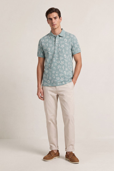 NADRÁG GANT SLIM SPORTS CHINOS - Kép 1