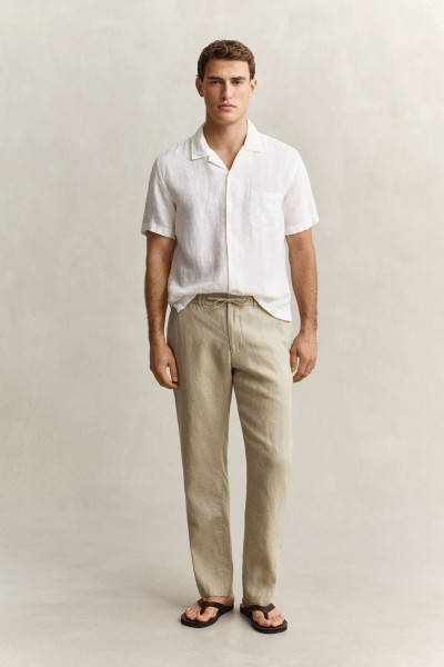 NADRÁG GANT REG LINEN DS PANTS - Kép 1