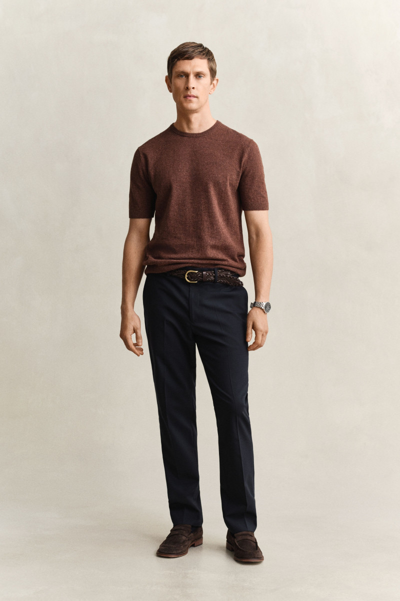 KALHOTY GANT SUIT PANTS EVENING BLUE