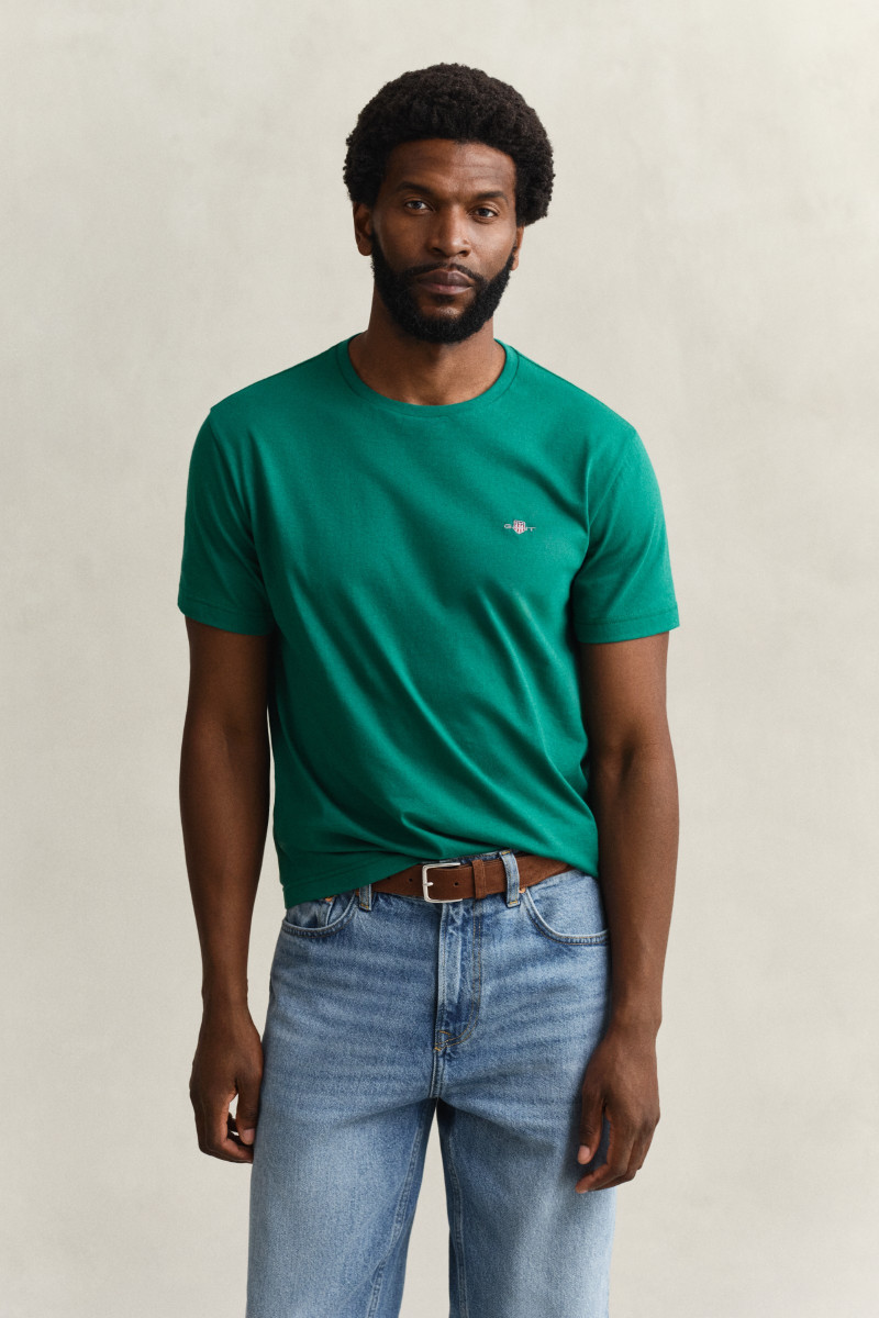 E-shop TRIČKO GANT REG SHIELD SS T-SHIRT BOTANICAL HUE